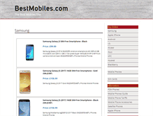 Tablet Screenshot of bestmobiles.com